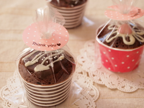 バレンタインレシピ ショコラカップケーキ